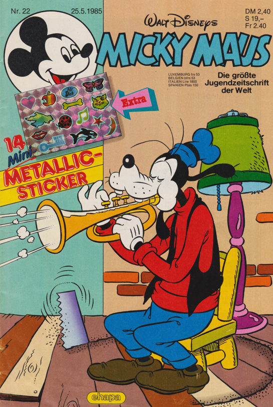 Micky Maus Magazin 1976-1990 (Deutsch) - Beispielfoto